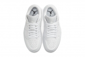 AIR JORDAN 1 LOW TRIPLE WHITE [AO9944-111] [553560-126] [553560-130]