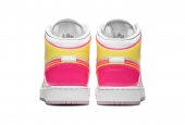 AIR JORDAN 1 MID GS EDGE GLOW [CV4611-100]