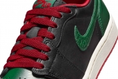AIR JORDAN 1 RETRO LOW OG GORGE GREEN VARSITY RED [CZ0775-036]