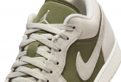 AIR JORDAN 1 LOW SE MEDIUM OLIVE SAIL [HV4089-201]