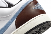 AIR JORDAN 1 LOW BROWN BLUE GREY [FQ7832-142]