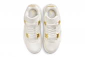 AIR JORDAN 4 RETRO METALLIC GOLD W [AQ9129-170]