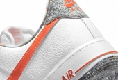 AIR FORCE 1 LV7 GS WHITE TOTAL ORANGE CRATER [DN8016-100]