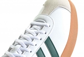ADIDAS VL COURT BASE CLOUD WHITE / COLLEGIATE GREEN [ID3710]