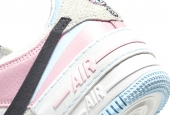 AIR FORCE 1 SHADOW HOOPS WHITE PINK W [DX3358-100]