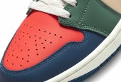 AIR JORDAN1 MID MULTI COLOR 2022 W [DN3738-400]