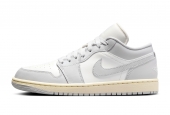 AIR JORDAN 1 LOW ‘LIGHT GREY SAIL’ [DC0774-103]