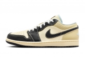  AIR JORDAN 1 LOW SE ‘COCONUT MILK BLACK’ [HQ3437-101]