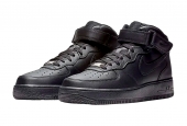 AIR FORCE 1 MID '07 TRIPLE BLACK [CW2289-001]