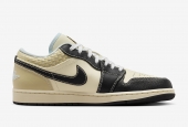  AIR JORDAN 1 LOW SE ‘COCONUT MILK BLACK’ [HQ3437-101]