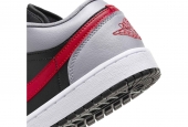 AIR JORDAN 1 LOW CEMENT GREY FIRE RED [FZ4183-002]