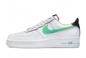 AIR FORCE 1 LOW WHITE AQUAMARINE GS [DJ5154-100]