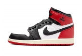 AIR JORDAN 1 HIGH RETRO OG BLACK TOE REIMAGINED GS [FD1437-106]