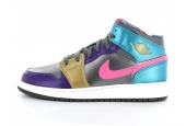 AIR JORDAN 1 MID GS GIRLS [555112-008]
