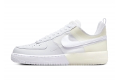 AIR FORCE 1 REACT "TRIPLE WHITE" [DM0573-100]