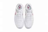 AIR JORDAN 1 LOW WHITE UNIVERSITY RED [AO9944-161]