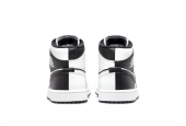 AIR JORDAN 1 MID SPLIT BLACK WHITE W [DR0501-101]