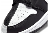 AIR JORDAN 1 MID SPLIT BLACK WHITE W [DR0501-101]