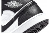 AIR JORDAN 1 MID SPLIT BLACK WHITE W [DR0501-101]