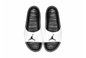 JORDAN BREAK SLIDE WHITE BLACK [AR6374-016]