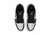 AIR JORDAN 1 LOW BLACK METALLIC SILVER [DA5551-001]