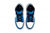 AIR JORDAN 1 MID SIGNAL BLUE WOMEN [BQ6931-402]