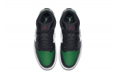 AIR JORDAN 1 MID PINE GREEN MEN [554724-067]