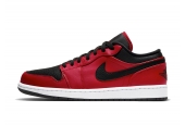 AIR JORDAN 1 LOW REVERSE RED [553558-605]