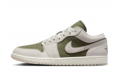 AIR JORDAN 1 LOW SE MEDIUM OLIVE SAIL [HV4089-201]