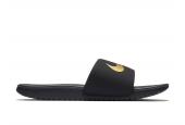 NIKE KAWA SLIDE BLACK GOLD [819352-003] 