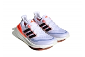 ADIDAS ULTRA BOOST LIGHTWHITE BLACK SOLAR RED [HQ6351]