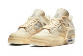 AIR JORDAN 4 X OFF-WHITE SAIL [CV9388-100]