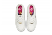 AIR FORCE 1 LV8 DOUBLE SWOOSH SILVER GOLD [DH9595-001]