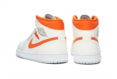 AIR JORDAN 1 MID STARFISH PURE PLATINUM [CW7591-100]