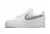 AIR FORCE 1 LOW '07 ESSENTIAL WHITE METALLIC SILVER BLACK W [DD1523-100]