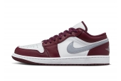AIR JORDAN 1 LOW BORDEAUX GS [553560-615] [ 553558-615]
