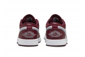 AIR JORDAN 1 LOW BORDEAUX GS [553560-615] [ 553558-615]