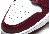 AIR JORDAN 1 LOW BORDEAUX GS [553560-615] [ 553558-615]