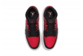 AIR JORDAN 1 MID BANNED MEN [554724-074]