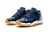 AIR JORDAN 11 LOW NAVY GUM [528896-405]