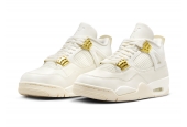 AIR JORDAN 4 RETRO METALLIC GOLD W [AQ9129-170]