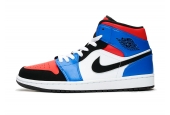 AIR JORDAN 1 MID TOP 3 [554724-124]