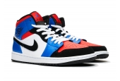 AIR JORDAN 1 MID TOP 3 [554724-124]