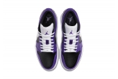 AIR JORDAN 1 LOW PURPLE BLACK [553558-501]