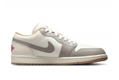 AIR JORDAN 1 LOW RED COLLEGE GREY [553558-169]