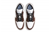 AIR JORDAN 1 LOW BROWN BLUE GREY [FQ7832-142]