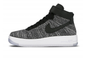 AIR FORCE 1 W FLYKNIT [818018-001]