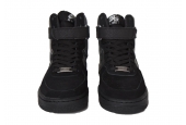 AIR FORCE 1 HIGH PREMIUM METALLIC BLACK SILVER [654440-003]