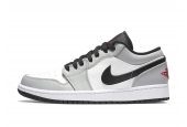 AIR JORDAN 1 LOW  LIGHT SMOKE GREY GS [553560-030]