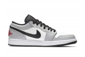 AIR JORDAN 1 LOW  LIGHT SMOKE GREY GS [553560-030]